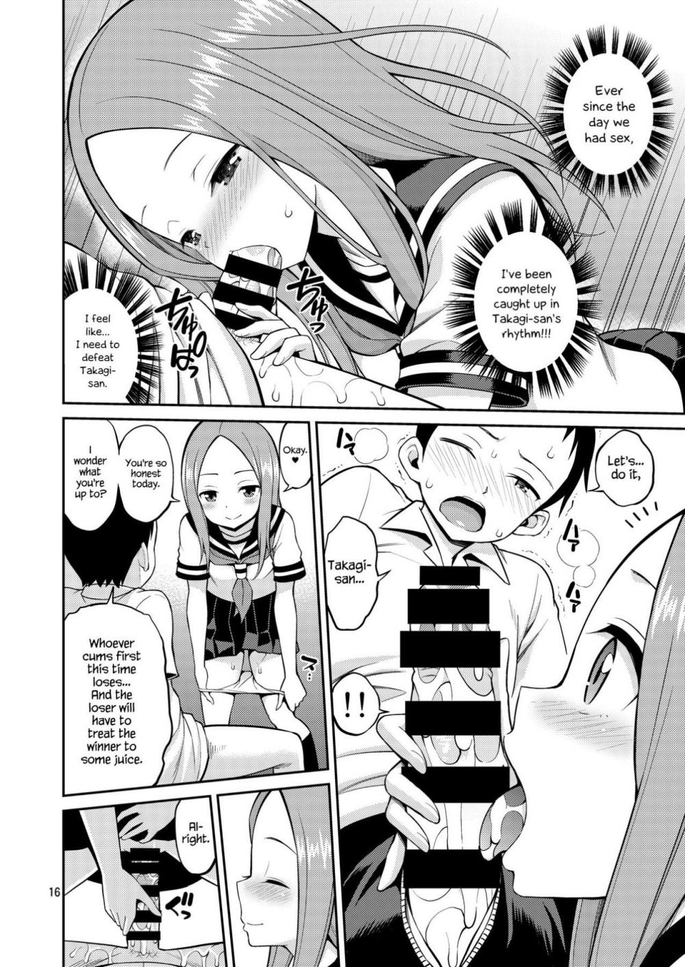 Hentai Manga Comic-Takagi-san Is Good At Playing Around-Read-15